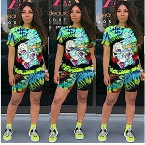 Shein rugrats 2 peice short set